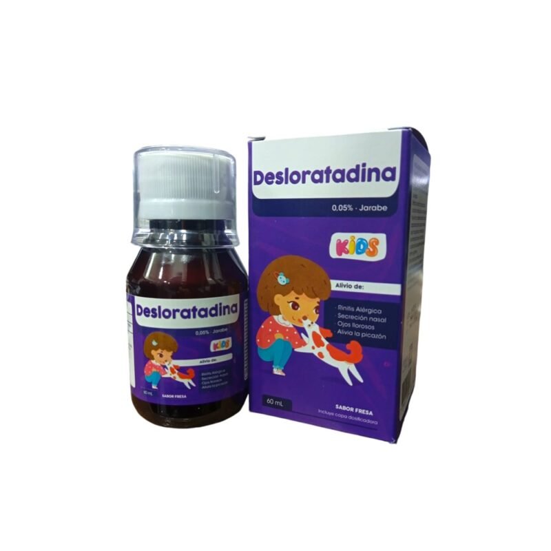 DESLORATADINA JARABE FRASCO X 60 ML (MEMPHIS)