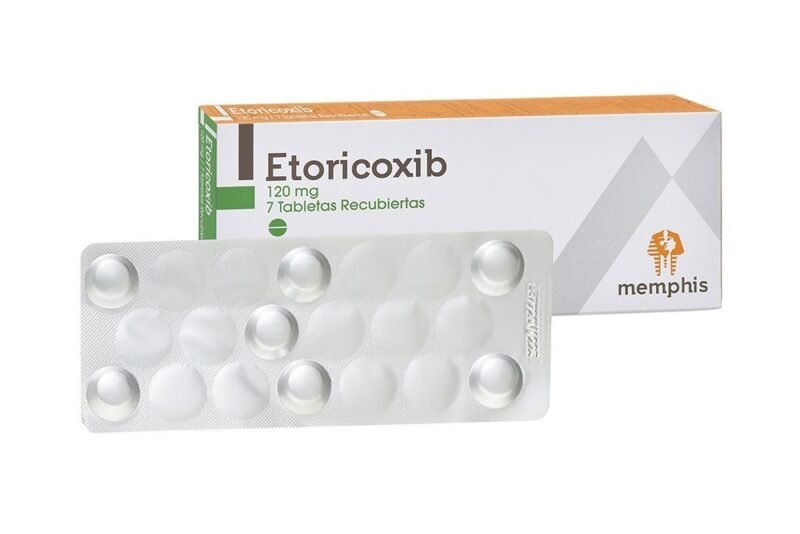 ETORICOXIB 120 MG X 7 TABLETAS MEMPHIS
