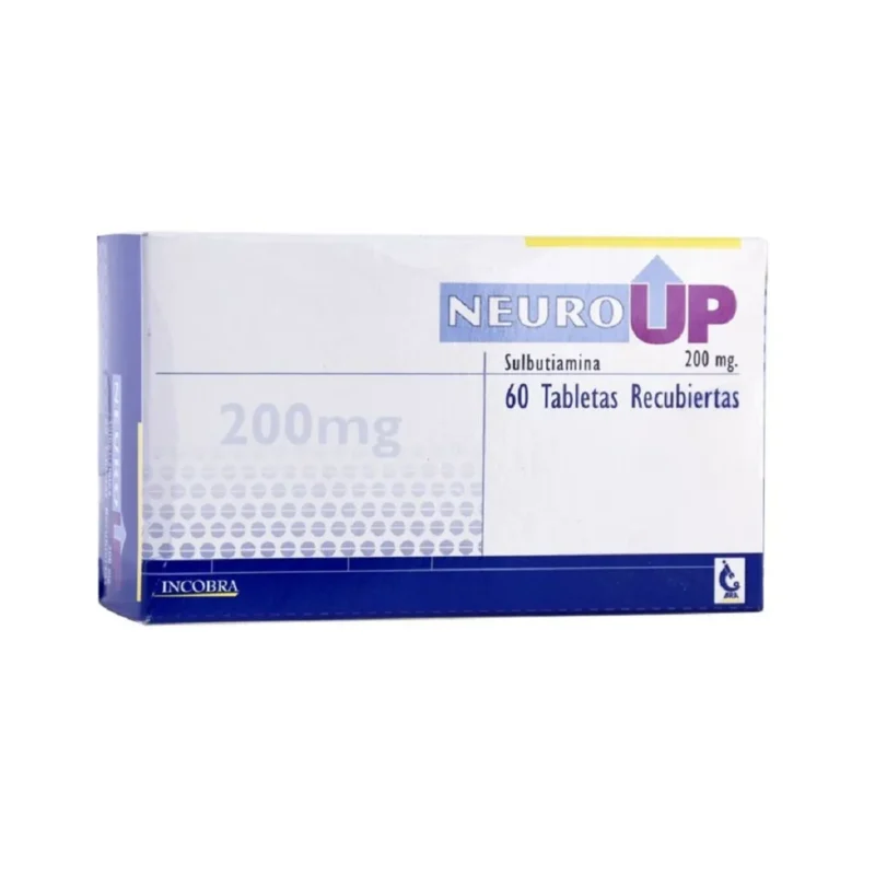 NEURO UP 200 MG X 60 TABLETAS SULBUTIAMINA INCOBRA