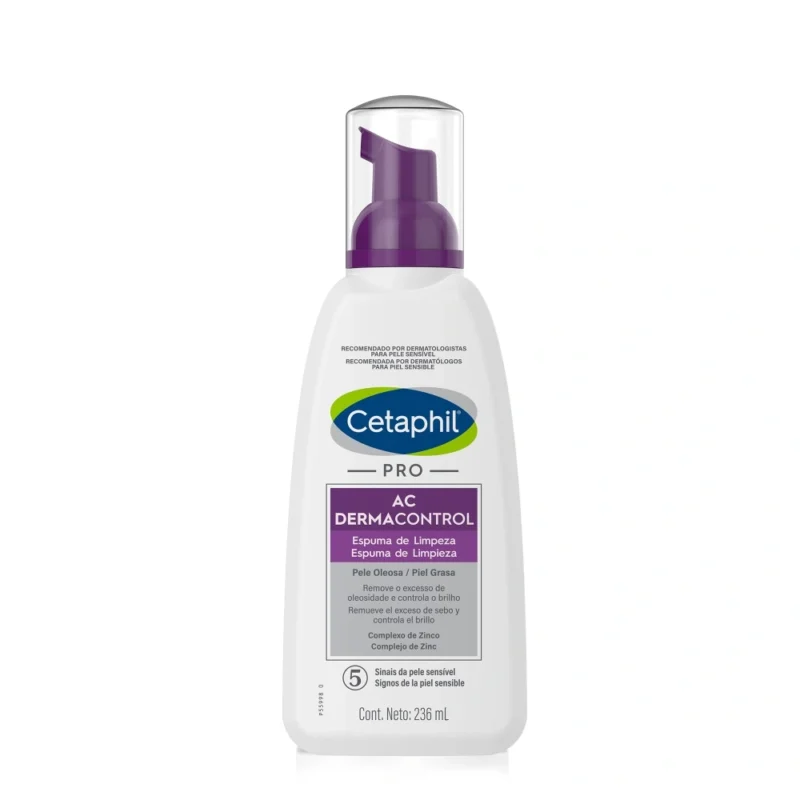 CETAPHIL PRO AC ESPUMA DERMACONTROL FRASCO X 236 ML (GALDERMA)
