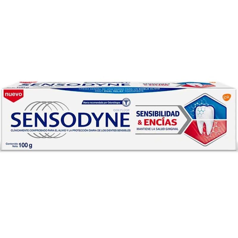 SENSODYNE SENSIBILIDAD ENCIAS TUBO X 100 GR (HALEON)