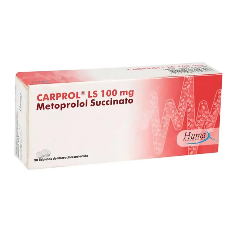 CARPROL LS 100 MG CAJA X 30 TABLETAS (HUMAX)