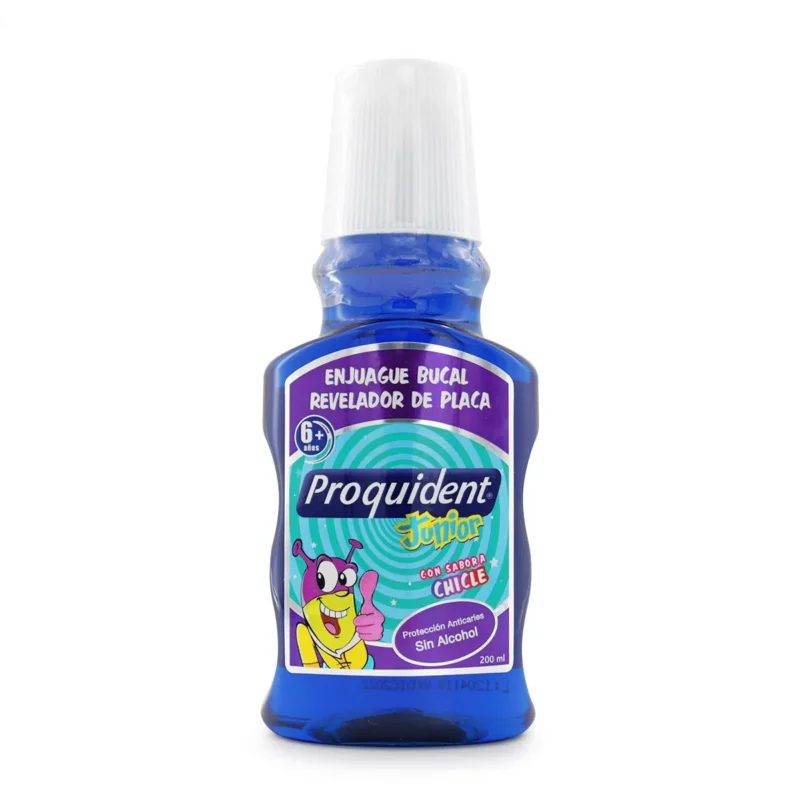 ENJUAGUE BUCAL REVELADOR PLACA JUNIOR FRASCO X 200 ML (PROQUIDEN)