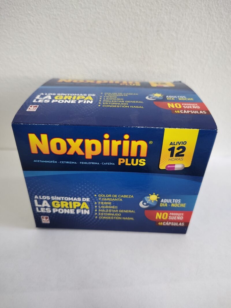 NOXPIRIN PLUS CAJA X 48 CAPSULAS (SIEGFRIED)