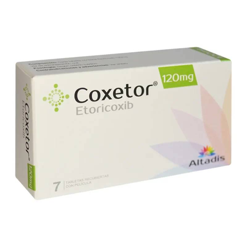 COXETOR 120 MG CAJA X 7 TABLETAS (ALTADIS)