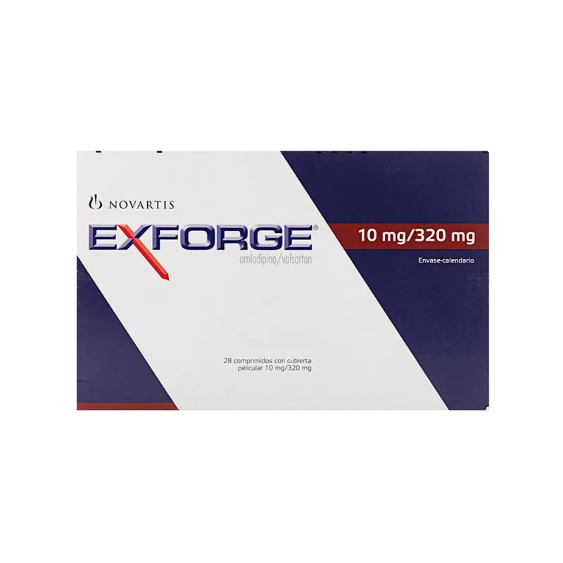 EXFORGE 10/320 MG CAJA X 28 TABLETAS (SIEGFRIED)