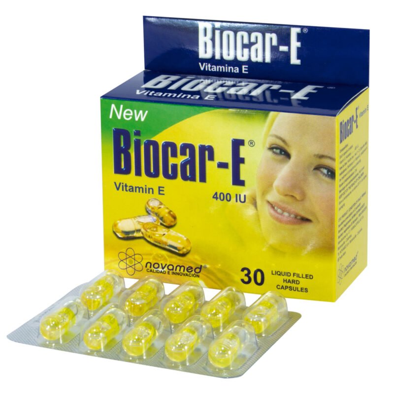 BIOCAR E 400 U.I X 30 CAPSULAS (NOVAMED)