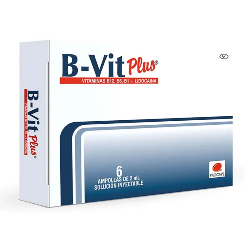 B-VIT PLUS CAJA X 6 AMPOLLAS (PROCAPS)