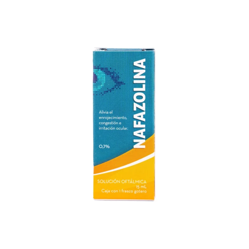 NAFAZOLINA 0.1% SOLUCION OFTALMICA FRASCO X 15 ML (MEMPHIS)
