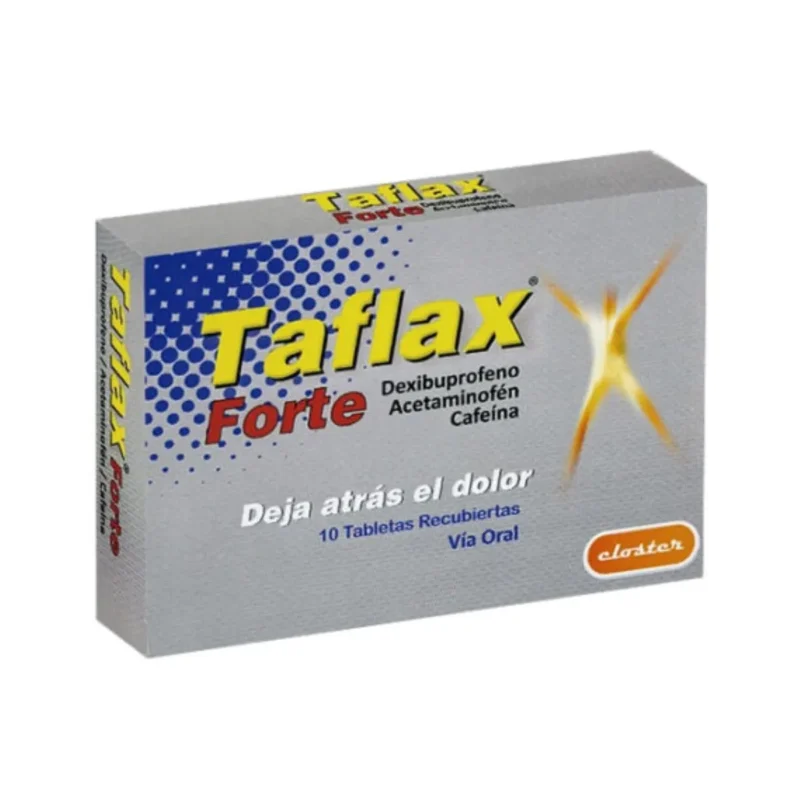 TAFLAX FORTE CAJA X10 TABLETAS (CLOSTER)