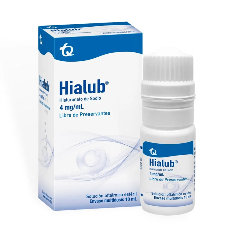 HIALUB 4% SOLUCION OFTALMICA FRASCO X 10 ML (MK)