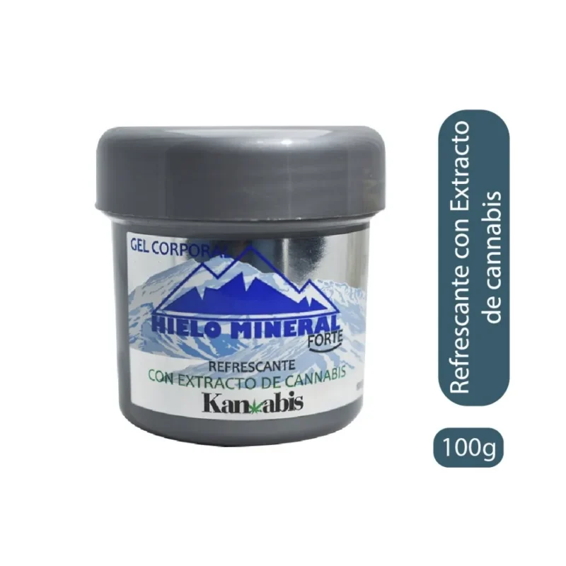 HIELO MINERAL KANNABIS POTE X 100 GR (COSMENALES)