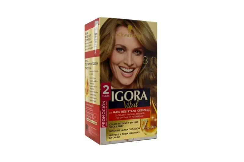 IGORA 8 11 RUBIO CLARO CENIZO PROFUNDO KIT (HENKEL)