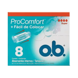 TAMPON O.B SUPER PROCOMFORT DIGITAL CAJA  X 8 UNIDADES (JOHNSON)