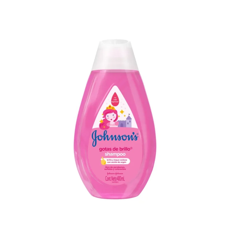 SHAMPOO GOTAS DE BRILLO FRASCO X 400 ML (JOHNSONS)
