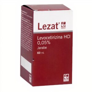 LEZAT 50 MG JARABE (LEVOCETIRIZINA)(SIEGFRIED) X 60 ML