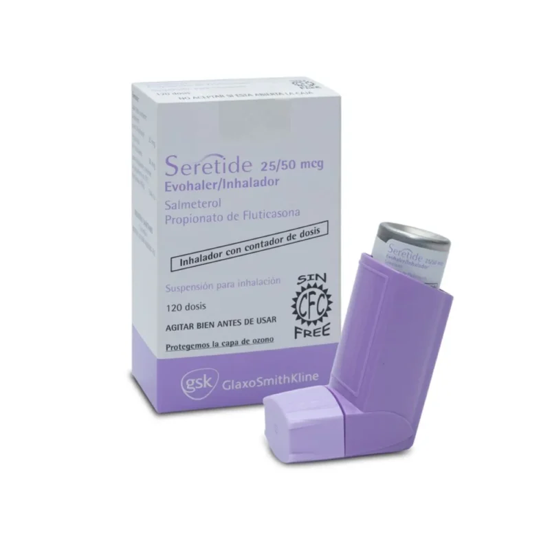 SERETIDE OSP 25/50 MG FRASCO  X 120 DOSIS (GLAXO)