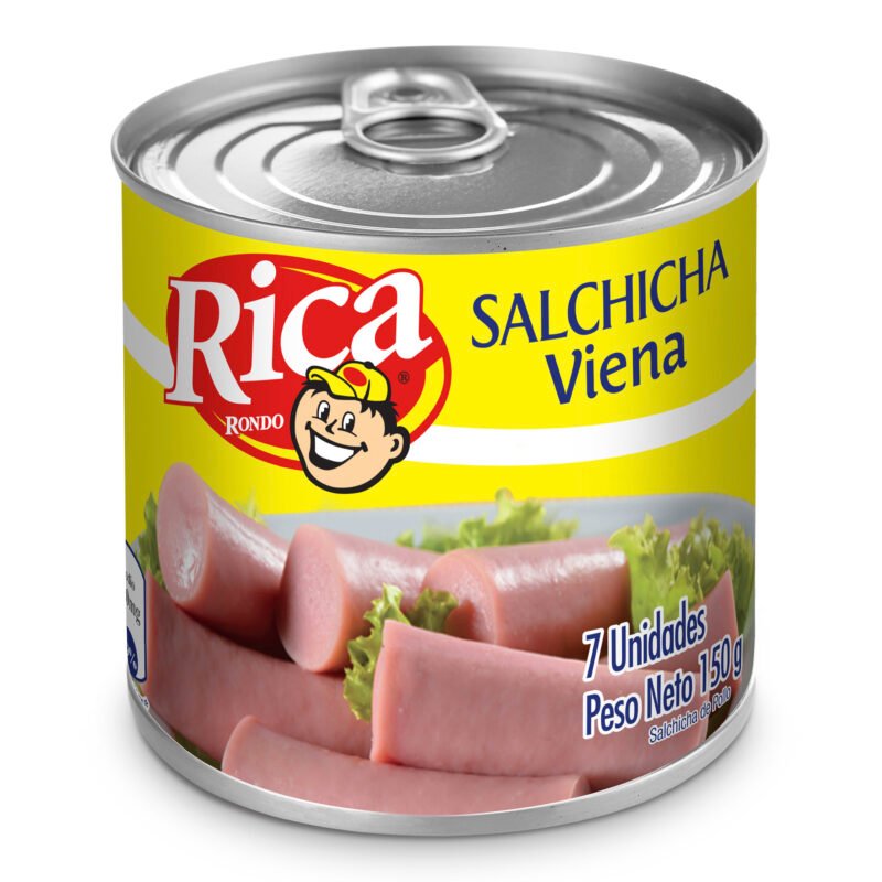 SALCHICHA VIENA RICA TARRO X 150 GR (NUTRESA)