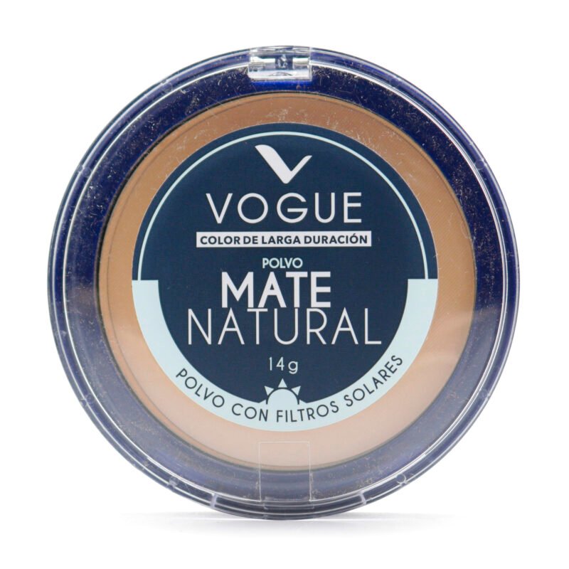 POLVO COMPACTO VOGUE NATURAL DURAZNO