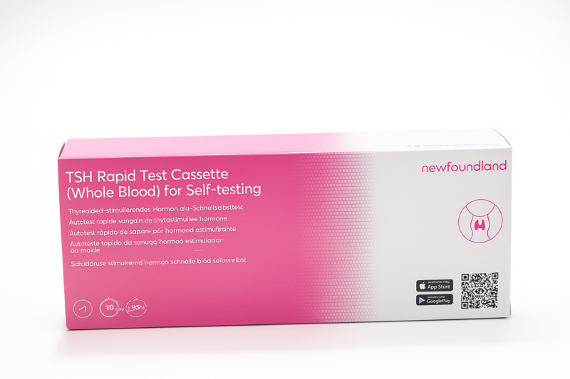PRUEBA RAPIDA TIROIDES TSH SANGRE CASSETTE (NEWFOUNDLAND)