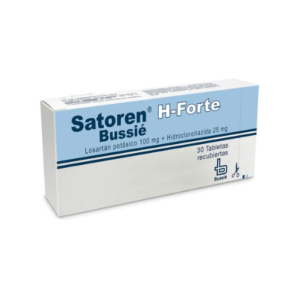 SATOREN H FORTE 100 MG/25 MG CAJA x 30 TABlETAS (BUSSIE)