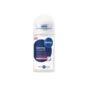 NIVEA DESODORANTE DERMA CONTROL TONO NATURAL ROLL ON FRASCO X 50 ML (BDF)