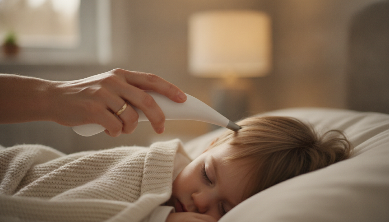 Fiebre en niños: cuándo preocuparse y cómo medirla bien