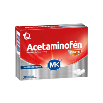 ACETAMINOFEN FORTE 500_65 MG CAJA X 30 TABLETAS (MK)