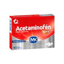ACETAMINOFEN FORTE 500_65 MG CAJA X10 TABLETAS (MK)