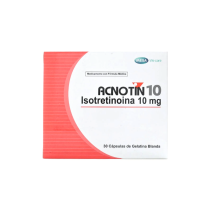 ACNOTIN 10 MG CAJA X 30 CAPSULAS (MEGA WECARE)