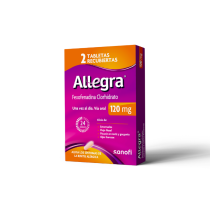 ALLEGRA 120 MG CAJA X 2 TABLETAS (OPELLA)