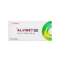 ALVIRET 400 MG ACICLOVIR CAJA X 10 TABLETAS (HETERO)