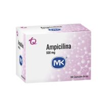 AMPICILINA 500 MG CAJA X 50 CAPSULAS (MK)
