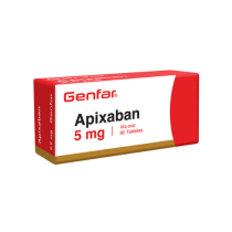 APIXABAN 5 MG CAJA X 60 TABLETAS (GENFAR)