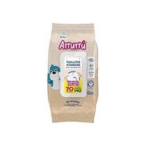 ARRURRU TOALLITAS HUMEDAS AVENA PAQUETE X 70 UNIDADES