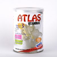 ATLAS VITAMINAS VAINILLA LATA X 400 GR (APOTECARIUM)