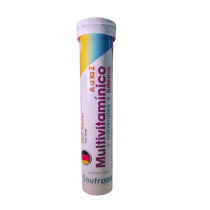 AZ MULTIVITAMINAS+ MINERALES + LUTEINA FRASCO X 20 TABLETAS EFERVECENTES (NUTRAZUL)