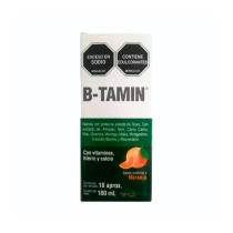 B-TAMIN JARABE NARANJA FRASCO X 180 ML (ICOM)
