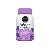 BENET CITRATO DE MAGNESIO FRASCO X 48 GOMAS SABOR MORA (NUTRESA)