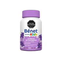 BENET CITRATO DE MAGNESIO KIDS GOMITAS SABOR MORA FRASCO X 48 UNIDADES (NUTRESA)