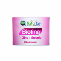 BIOTINA + ZINC + SELENIO X30 CAPSULAS (NATURFAR)