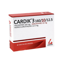 CARDIK 3 160_10_12.5 MG CAJA X 30 TABLETAS (LEGRAND)