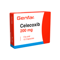 CELECOXIB 200 MG CAJA X 10 CAPSULAS (GENFAR)