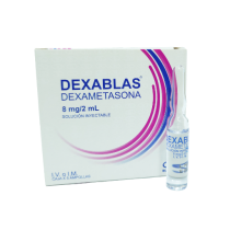 DEXABLAS DEXAMETASONA 8MG_2 ML CAJA X 5 AMPOLLAS (BLASKOV)
