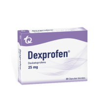 DEXPROFEN 25 MG CAJA X 20 CAPSULAS (TECNOQUIMICAS)