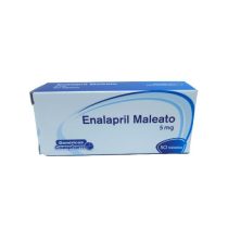 ENALAPRIL 5 MG CAJA X 50 TABLETAS (COASPHARMA)