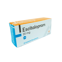 ESCITALOPRAM 20 MG CAJA X 30 TABLETAS ( MEMPHIS)