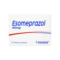 ESOMEPRAZOL 40 MG CAJA X 30 TABLETAS (NOVAMED)