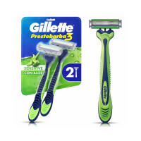 GILLETTE MAQUINA PRESTOBARBA 3 SENSITIVE PAQUETE X 2 UNIDADES (PROCTER)
