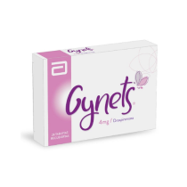 GYNETS 4 MG CAJA X 28 TABLETAS (ABBOTT LAFRANCOL)